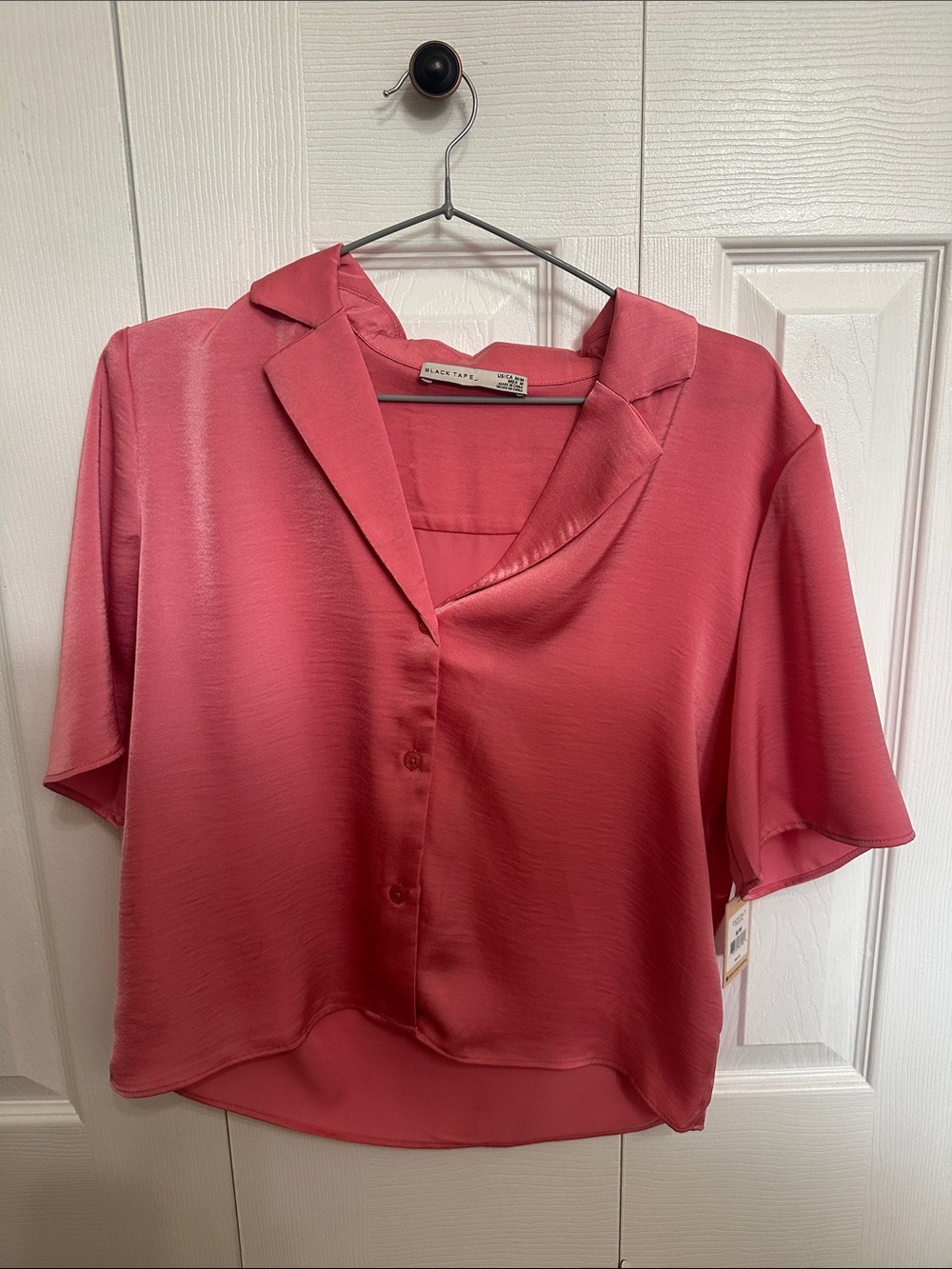 Black Tape Pink Blouse
